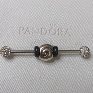 Pandora Vintage 2004-2005 Silver Snail Charm